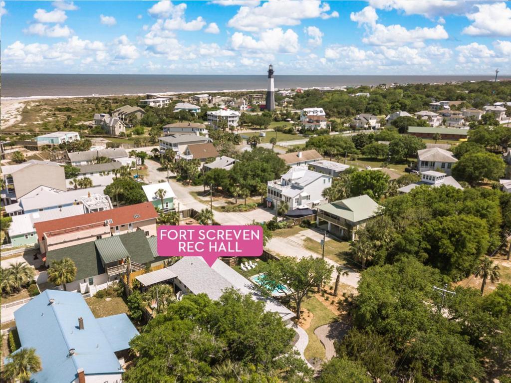 Vila Fort Screven Rec Hall Tybee Island Exteriér fotografie
