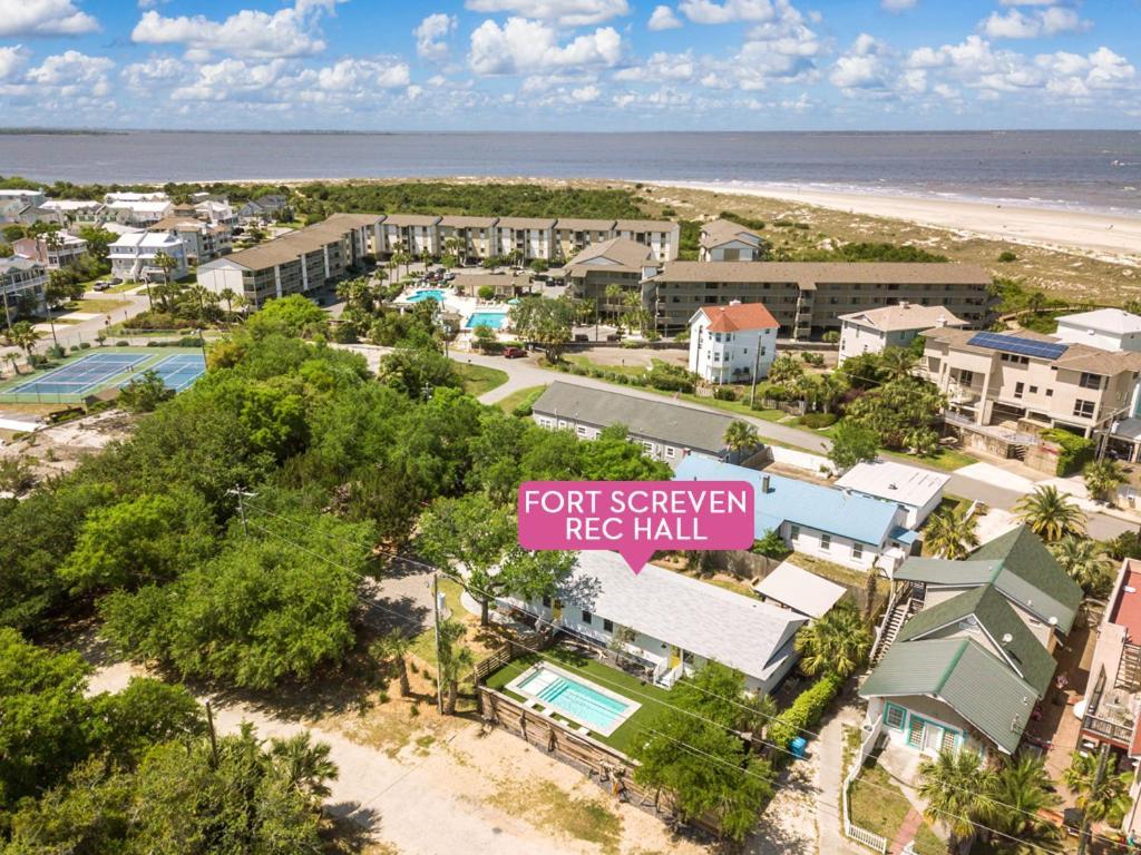 Vila Fort Screven Rec Hall Tybee Island Exteriér fotografie